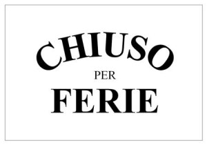chiusoperferie